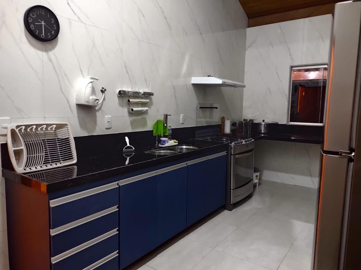 Casa De Campo Banheira, Lareira E Cachoeira Pedra Azul  Bagian luar foto