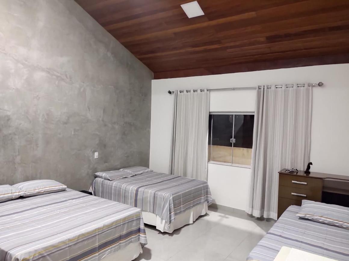 Casa De Campo Banheira, Lareira E Cachoeira Pedra Azul  Bagian luar foto