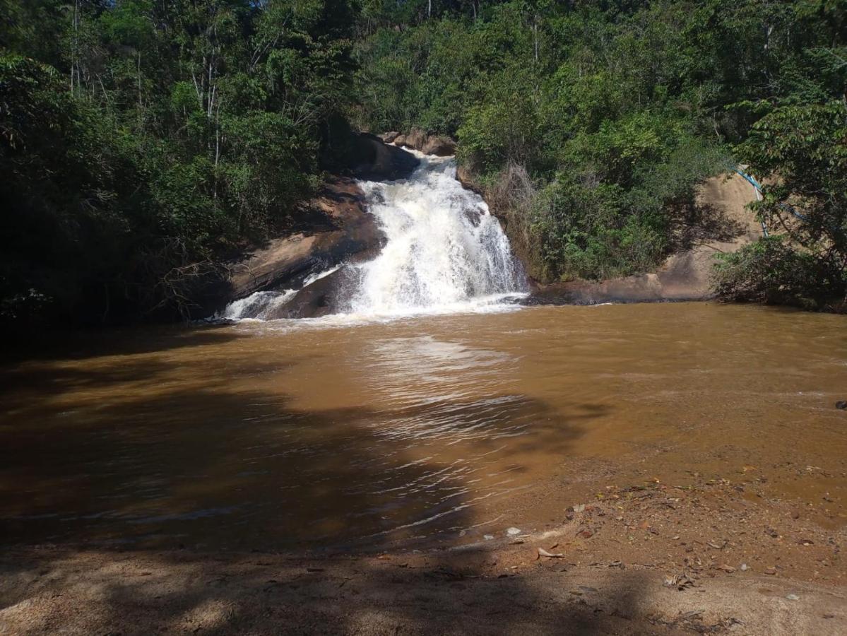 Casa De Campo Banheira, Lareira E Cachoeira Pedra Azul  Bagian luar foto