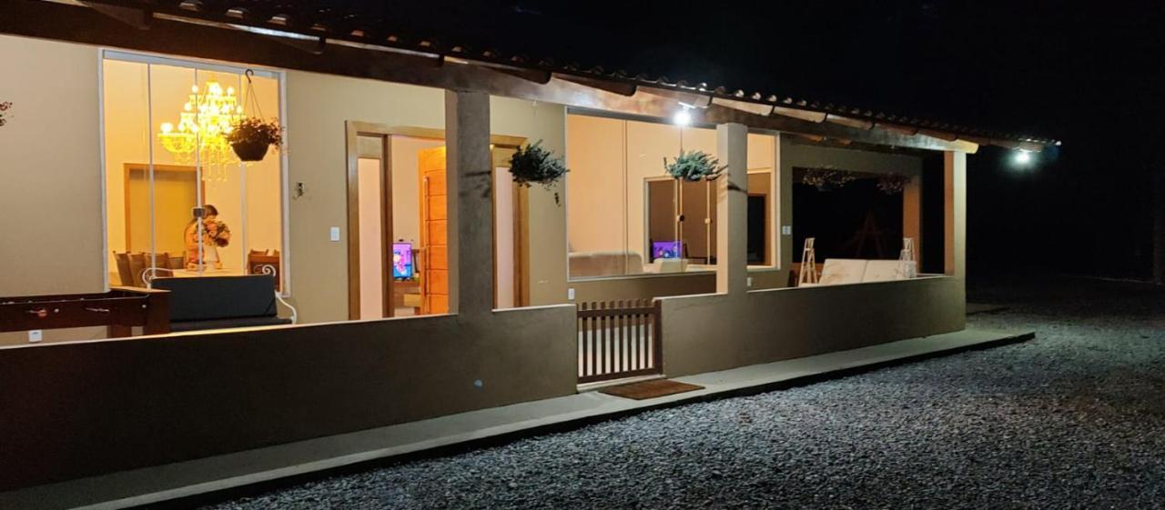 Casa De Campo Banheira, Lareira E Cachoeira Pedra Azul  Bagian luar foto